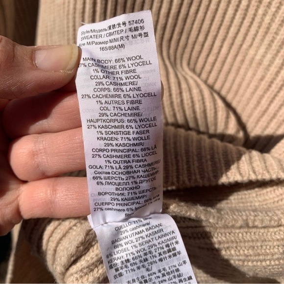 Tory Burch wool cashmere blend sweater size M - Picture 14 of 16